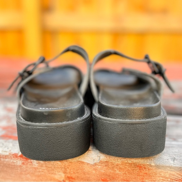 STEVE MADDEN NYC Lug Sole Two Band Sandals - Picture 5 of 10